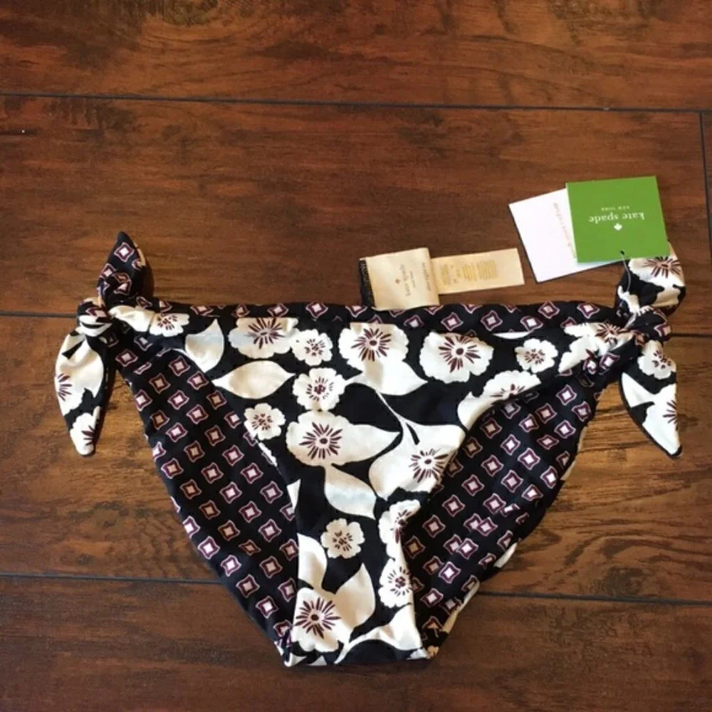 NWT ♠️ Kate Spade NY  Women Aliso Beach Reversible swim sz XS